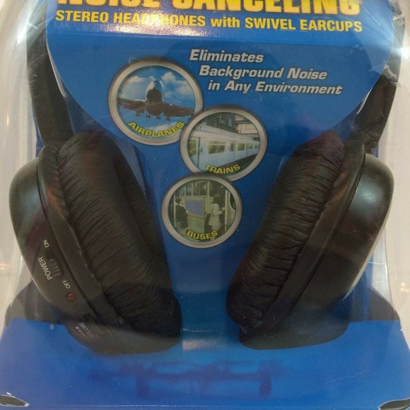 Coby CV-191 Noise Canceling Stereo Digital Headphones with Swivel Earcups New - Picture 8 of 8